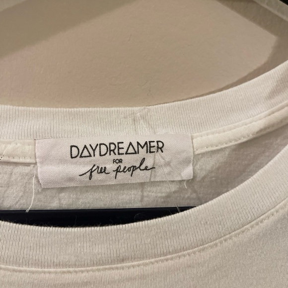 Free People Daydreamer Rolling Stones 12 Tongues Graphic Tee White S - Picture 5 of 6